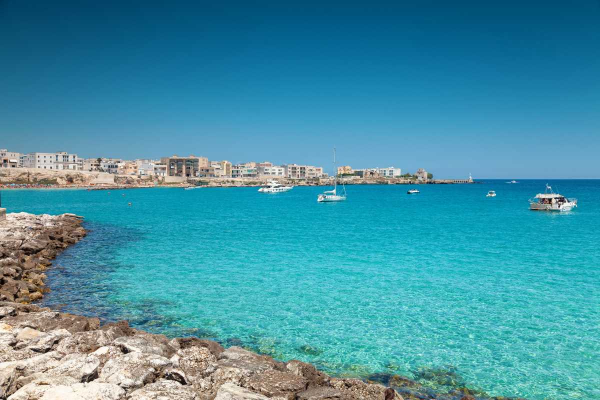 Tramonto sulla Baia dei Turchi, Otranto